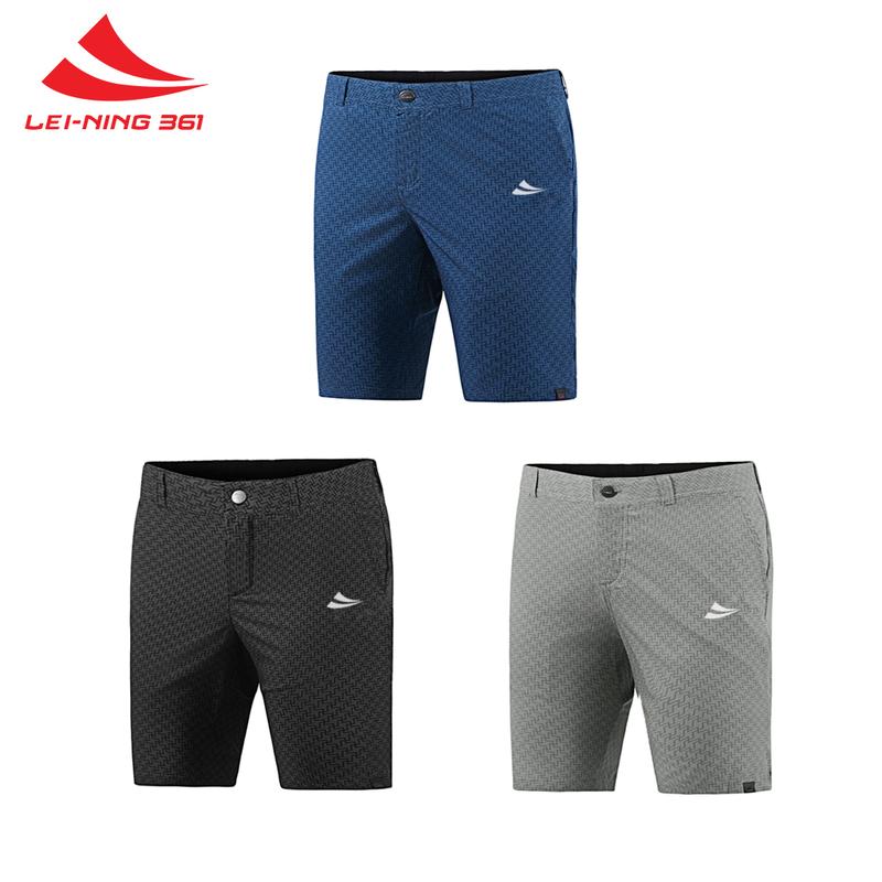 Quần Short Golf Nam Lei-Ning 361 Cao Cấp, Short Tennis , Thiết Kế Cạp Cài Cúc Lịch Sự - AR06.361