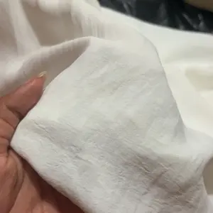 Inner Buntung Balon Atasan Wanita Crinkle Tebal Nyaman Formal Casual Hitam Kancing Oversize 65cm