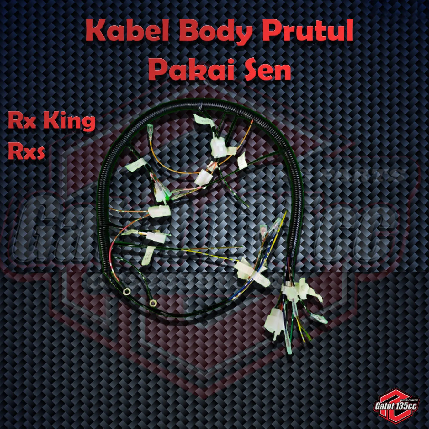 Kabel Body Rx King Rxs DC SEMI PRUTUL PAKAI SEN dan klakson Fullwave Style Stelan biangkerok modif Bandung byankerok road race style