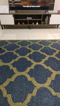 Product Review of 3D Carpet Size XL 160X210 CM Gulung Packing - 3D Carpet Murah XL Size Carpet Maja Makan Carpet Living Room Bedroom Carpet Absorbent Crystal Karpet carpet  murah from N**a 0