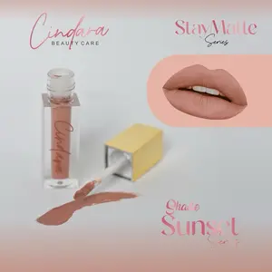 [SPESIAL LIVE] Cindara StayMatte Series Shade Sunset Lipstik Matte Tahan Lama Ringan di Bibir Melembabkan