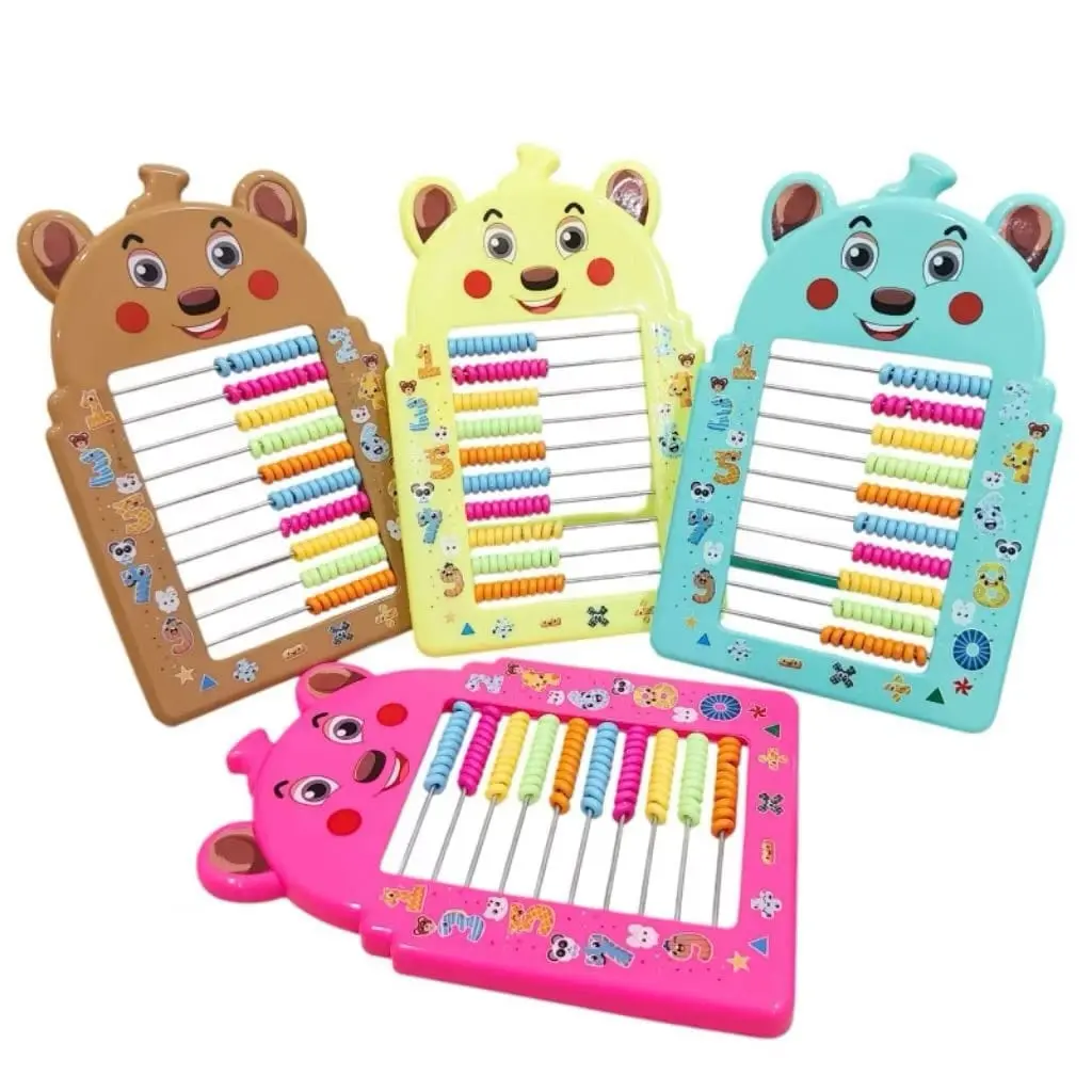 Mainan Edukasic Anak Sempoa / Alat  hitung karakter beruang lucu & imut