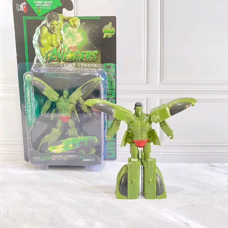 Mainan Robot Change Avenger Superhero / Bisa Berubah Jadi Robot / MAINAN ANAK AVENGERS 4