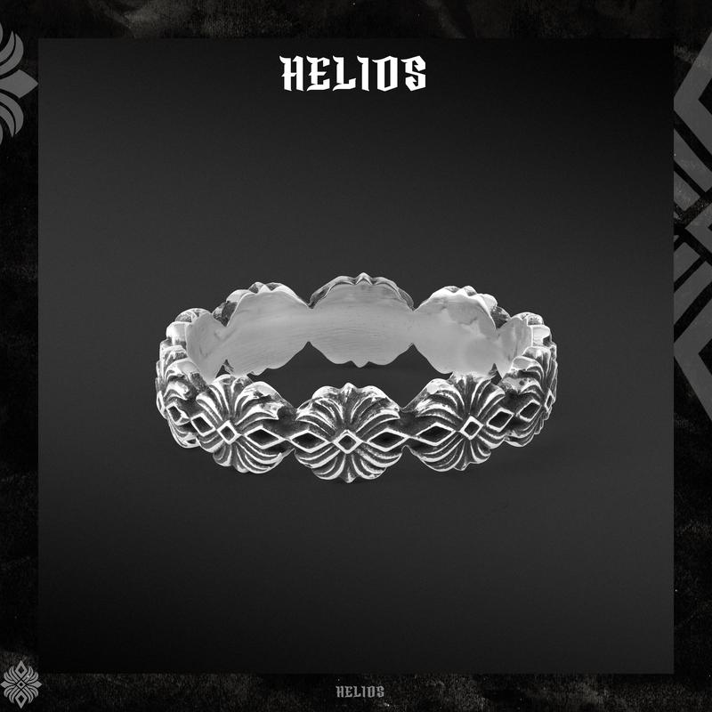  Nhẫn Bạc S925 Enso Helios Silver Original 