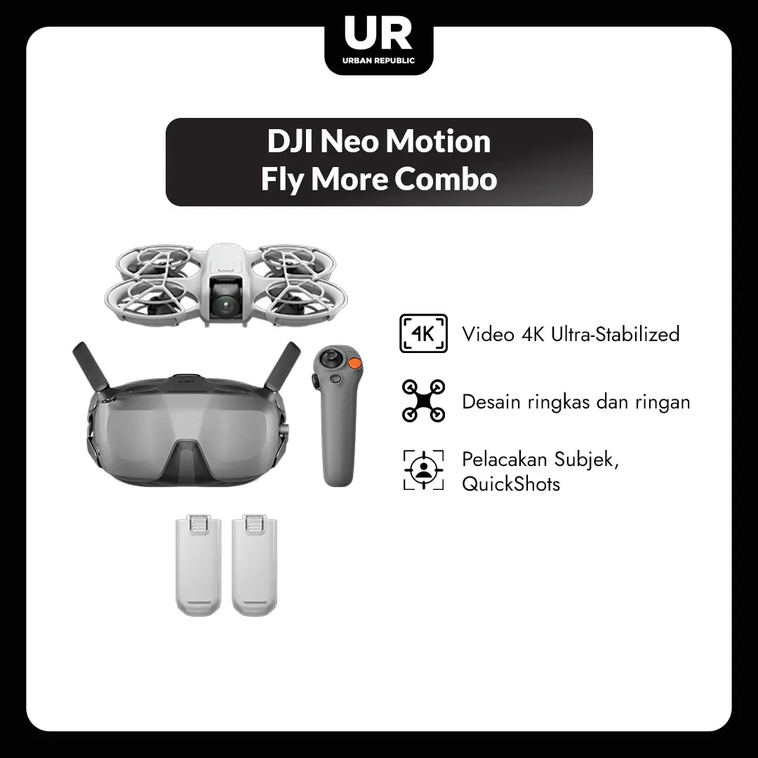 DJI Neo Motion Fly More Combo - Camera Drone