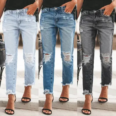 H and m ripped jeans hotsell