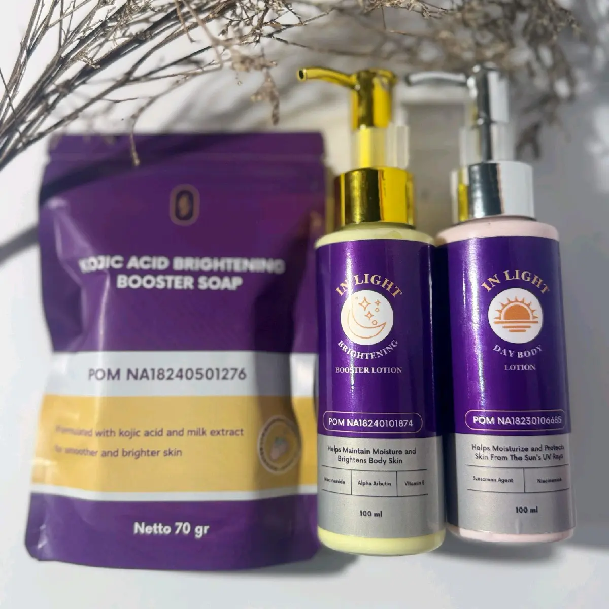 PAKET BOOSTER PLUS (1 paket lotion + 1 Sabun)