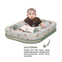 Gambar Baby Joy Kasur Bayi Kolam Dan Kelambu Jungle Joy Series BJK4023 - Khaki dari Dialogue Group Store Kota Bandung 3 Tokopedia
