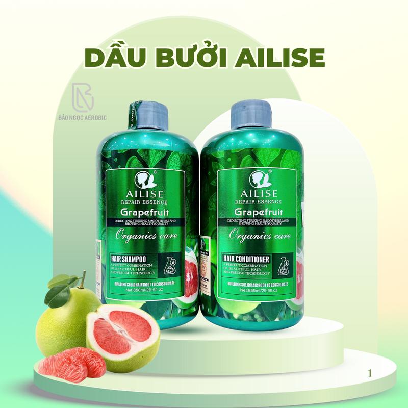 MM2 - AILISE - CẶP DẦU GỘI XẢ BƯỞI AILISE REPAIR ESSENCE GRAPEFRUIT - Chăm Sóc Tóc