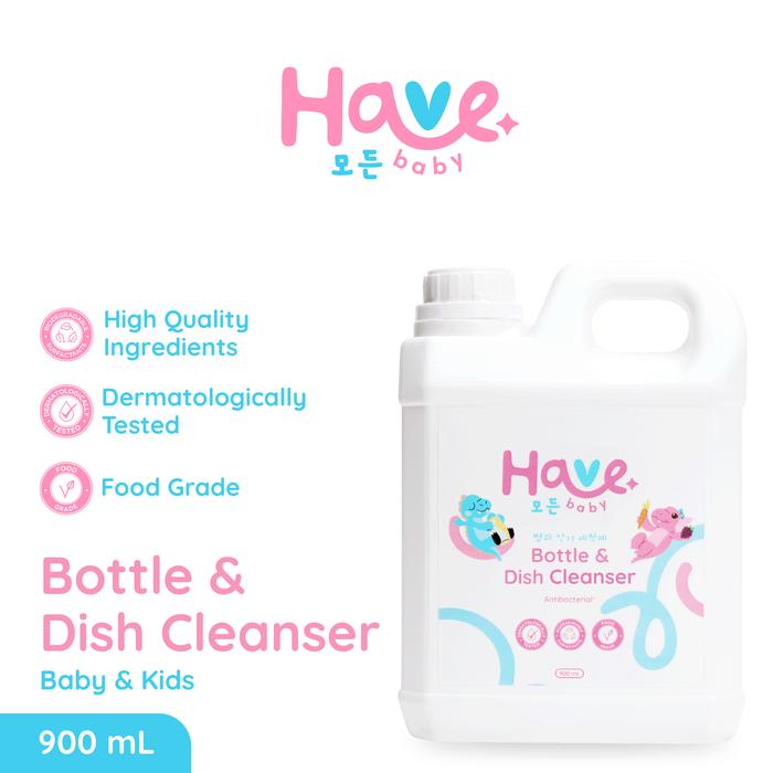 Gambar HAVE Baby Bottle & Dish Cleanser Pembersih Botol BAYI & ANAK 900mL dari Prokleen Depok Kota Depok Tokopedia