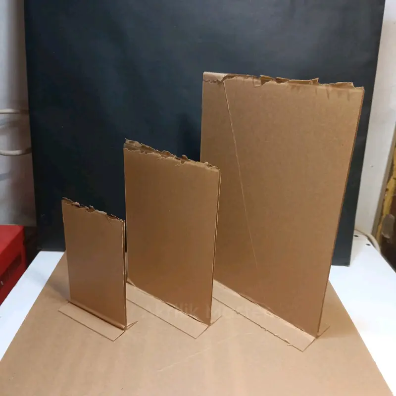 Akrilik Tent Card/Tempat Brosur Qris Menu A6, A5, A4 Tebal 2mm Potrait T 5