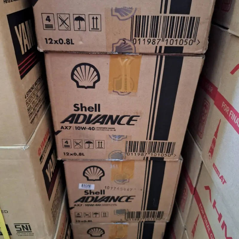 Oli Shell AX7 4T 0.8L Advance 1