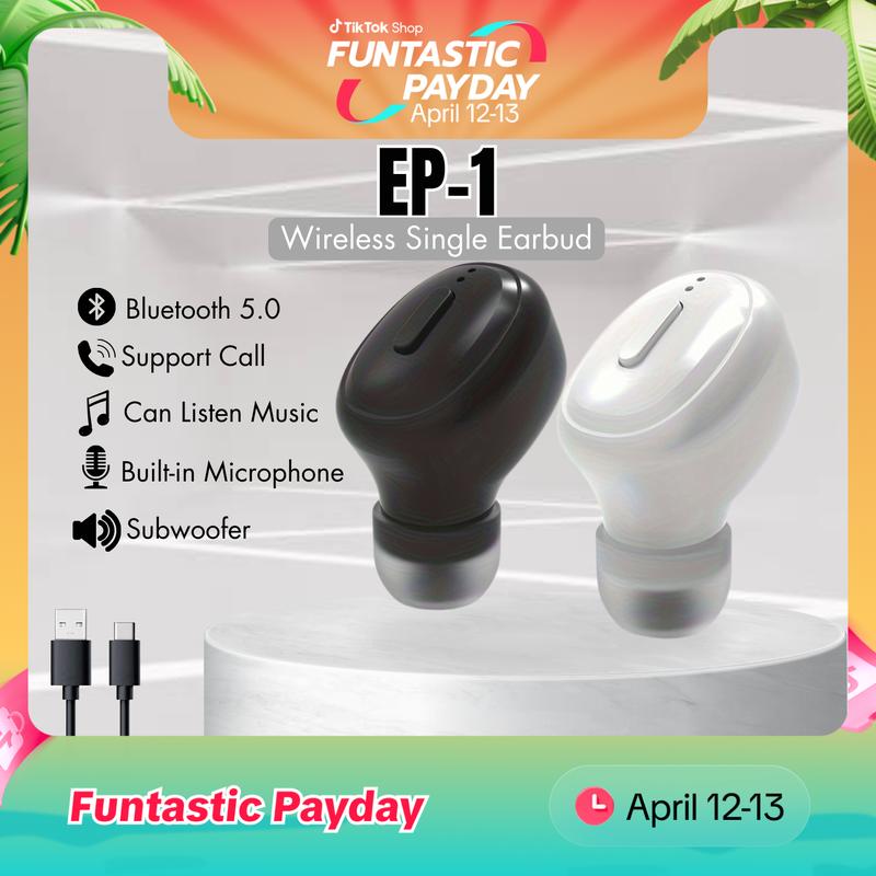JEWAY Solo Link Wireless Earbud With Micro Charging Port Bluetooth ...