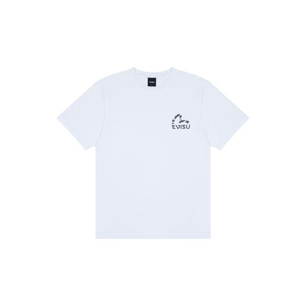 Evisu Shiny Line Craft Pride Wording T Shirt EV3UTS702 2