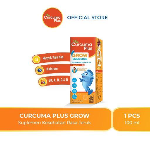 Curcuma Plus Grow Emulsion Sirup Vitamin Membantu Pada Masa Pertumbuhan & Perkembangan Curcuma Plus Grow Emulsion Sirup Vitamin Membantu Pada Masa Pertumbuhan & Perkembangan