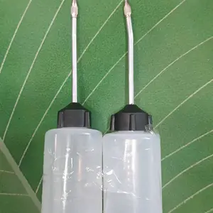 Auzeal Botol Oli Presisi 120ml dengan Ujung Pipa Besi Stainless untuk Motor Mobil Peralatan Bengkel dan Home Service