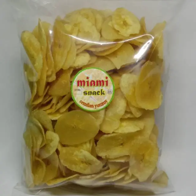 Kripik Pisang Kepok Asin Gurih (250gr) Free Bubble Wrap + kardus