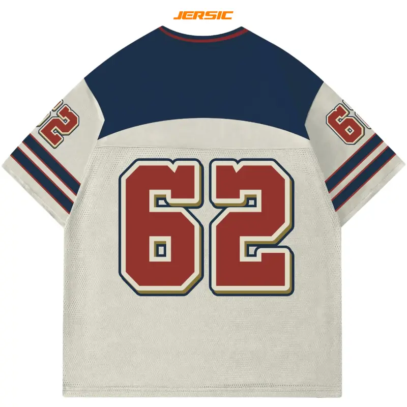 JERSIC JERSEY 62 Kaos Number series Oversize Pria Wanita Jersey OOTD Series Retro Vintage Y2k Korean Style Kpop Baseball Hockey Futsal Outfit Skena Baju Angka Huruf Nomor Aesthetic Pakaian Olahraga Sport 1