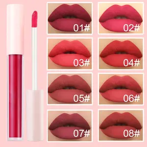 CERIASHOP Lip Glaze Air Mist Liptick Waterproof Shiny Glamour Lipglaze Liquid Lip Gloos Lasting Bibir Lipmatte Matte Lip Color Lipcream Waterproof 6 Shades Warna Tahan Air Dan Tahan Lama