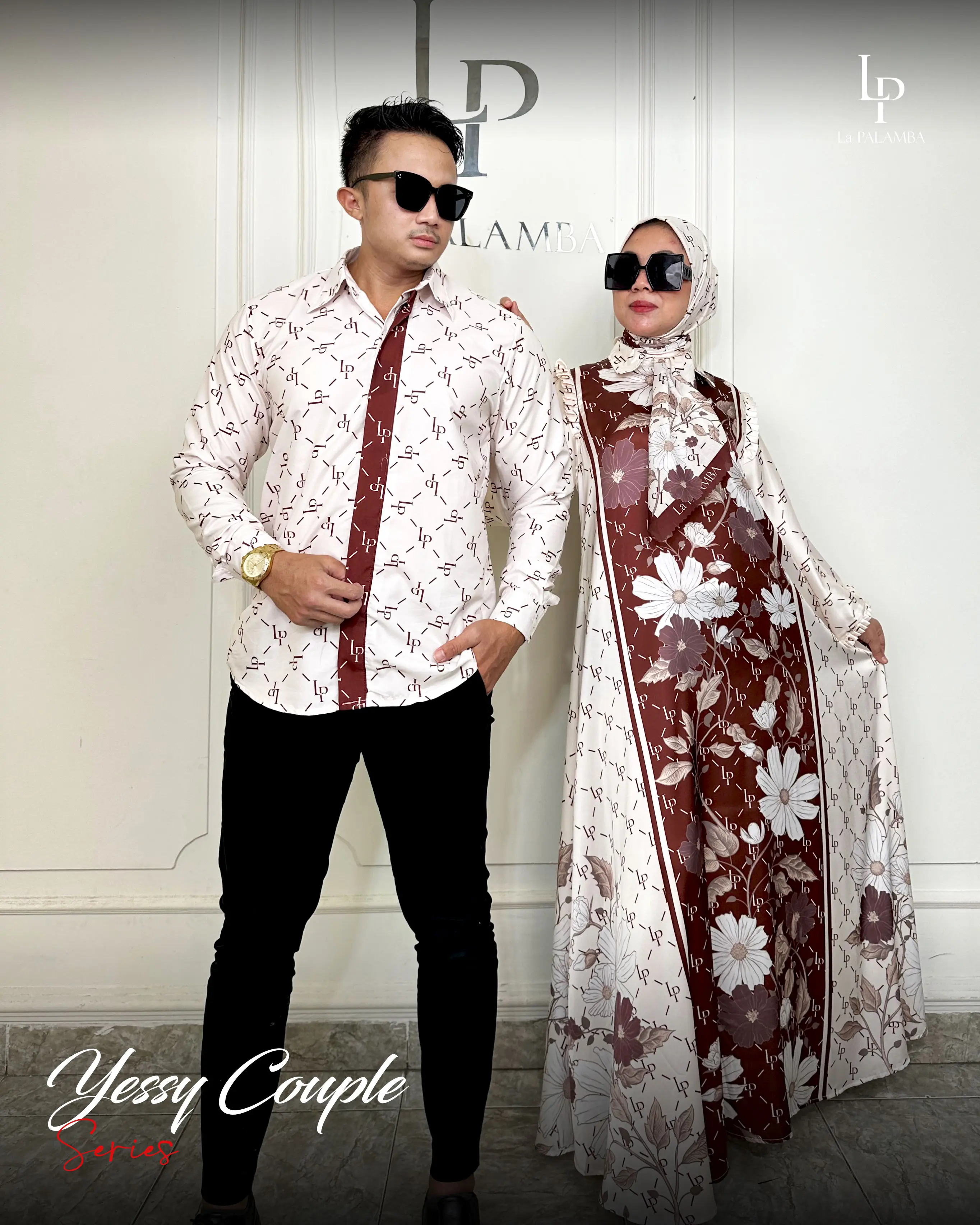 YESI Series  (SET GAMIS WANITA DAN KEMEJA PRIA)