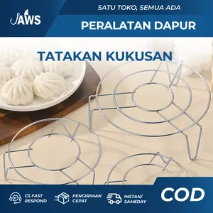 Alas Steamer Panci Stainless Steel Aman Untuk Kukus Makanan