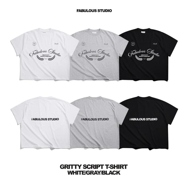 [ DEAL MỞ BÁN ] ÁO THUN COTTON  FABULOUS STUDIO FORM BOXY ĐỊNH LƯỢNG 280GSM