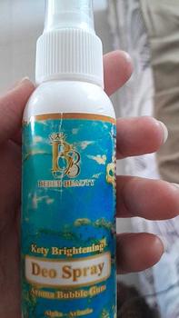 Product Review of KETY BRIGHTENING BEBEB BEAUTY DEODORAN SPRAY  100ML MENCERAHKAN KETY ANTI BAU from m**❤ 0