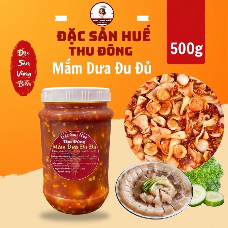 500g Mắm Dưa Đu Đủ Thập Cẩm- Mắm Huế Thu Đông
