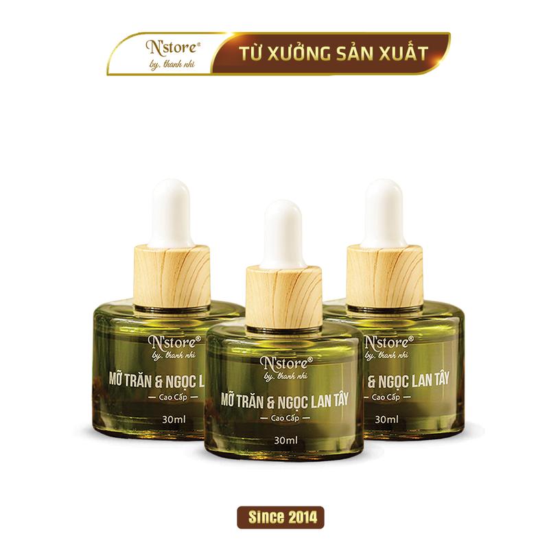 COMBO 3 LỌ SERUM MỠ TRĂN & NGỌC LAN TÂY