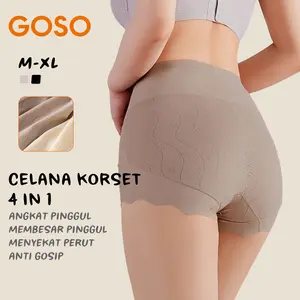 GOSO Celana Korset Wanita Premium Pelangsing Perut High-Waist Super Efektif