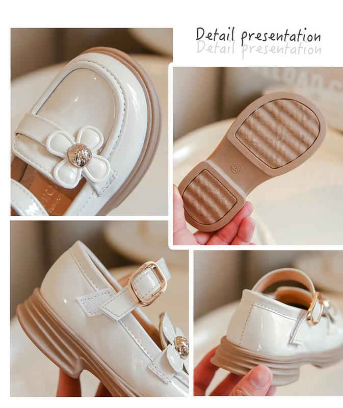 Sepatu Loafers Anak Perempuan Glossy Lembut dan Lentur 7