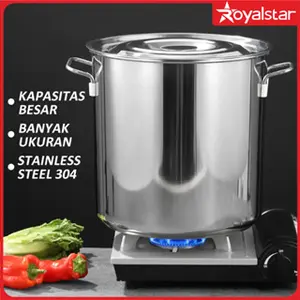 ROYALSTAR PANCI DANDANG STAINLESS STEEL SUS304 TEBAL / DANDANG BAKSO UKURAN JUMBO