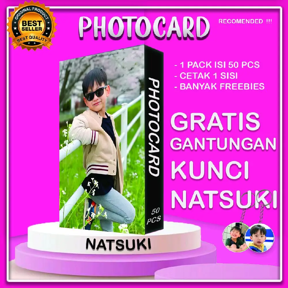 PREMIUM 50 PCS Photocard NATSUKI CHAN