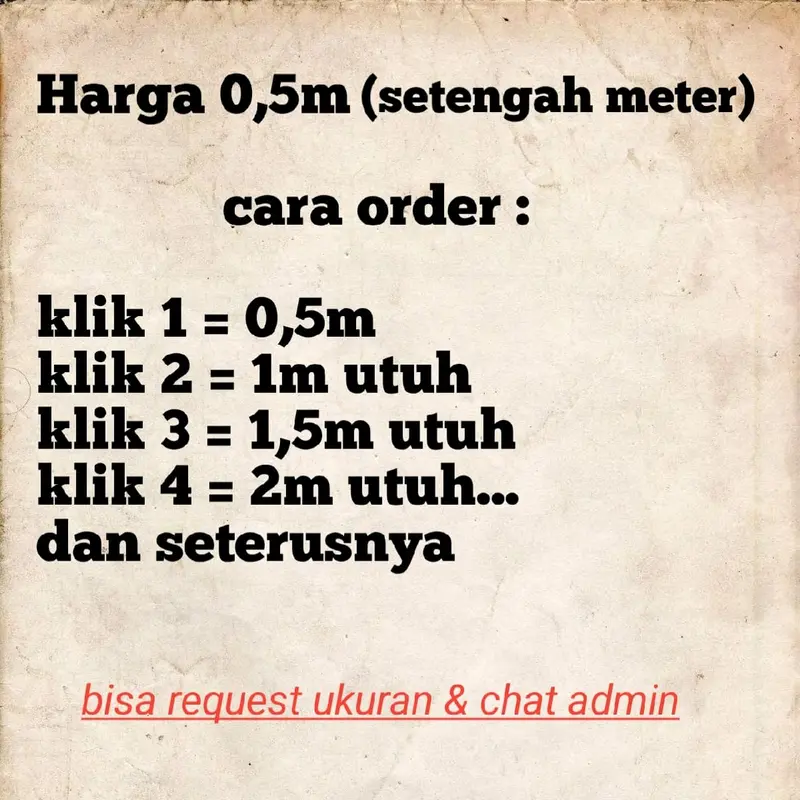 Kain Katun Rayon Viscose 0,5meter bahan halus lembut pakaian 7