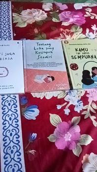 Product Review of PAKET 3 BUKU (TENTANG LUKA YANG KUSIMPAN+NANTI JUGA TERBIASA+KAMU TAK HARUS SEMPURNA) from u**9 0