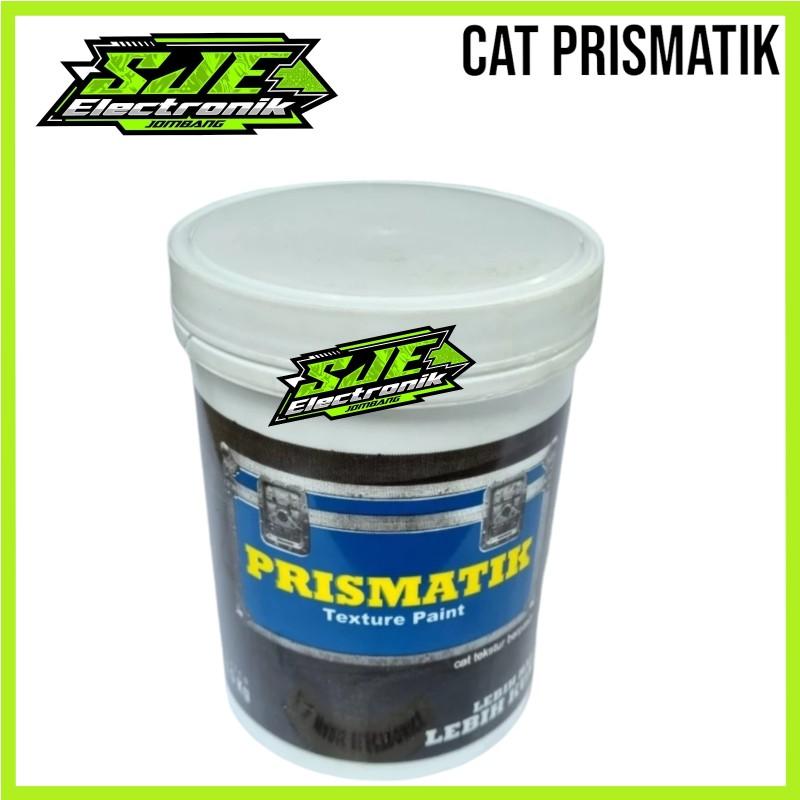 Cat Prismatik Texture Paint Hitam