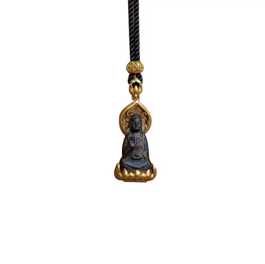 Blessings & Protection | Portable Buddha Pendant Necklace | Safety, Prosperity & Good Fortune