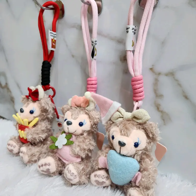 Keychin Karakter Teddy Gantungan Tas Aksesoris Gemoy 2