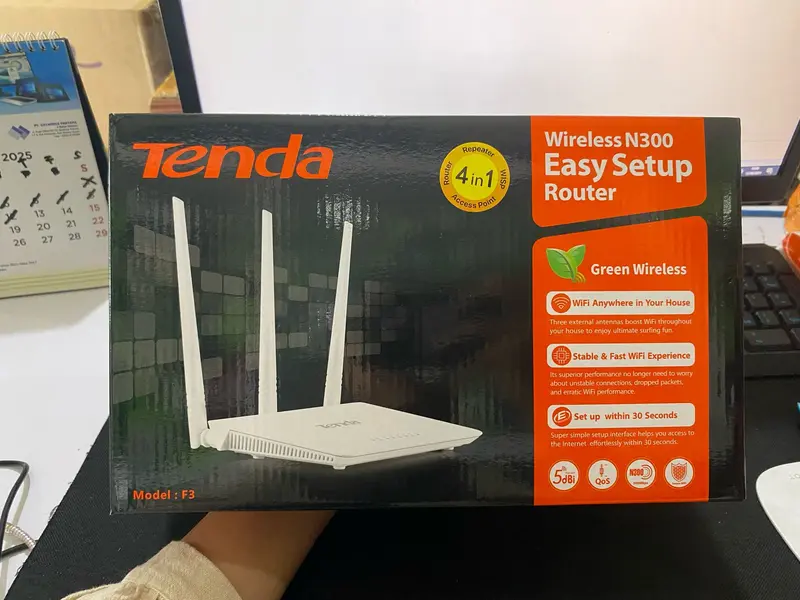 Router Wireless TENDA F3 300Mbps High Power 4