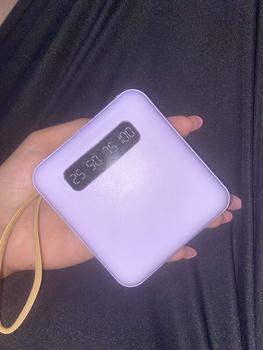 Product Review of 【COD】Hot Sale 20000mAh Mini Power Bank with 4 USB Ports Fast Charging and LED Display, Portable for iOS/Android Phone Charging - Power Bank Charger Pink (Free Shipping) from A**a 1