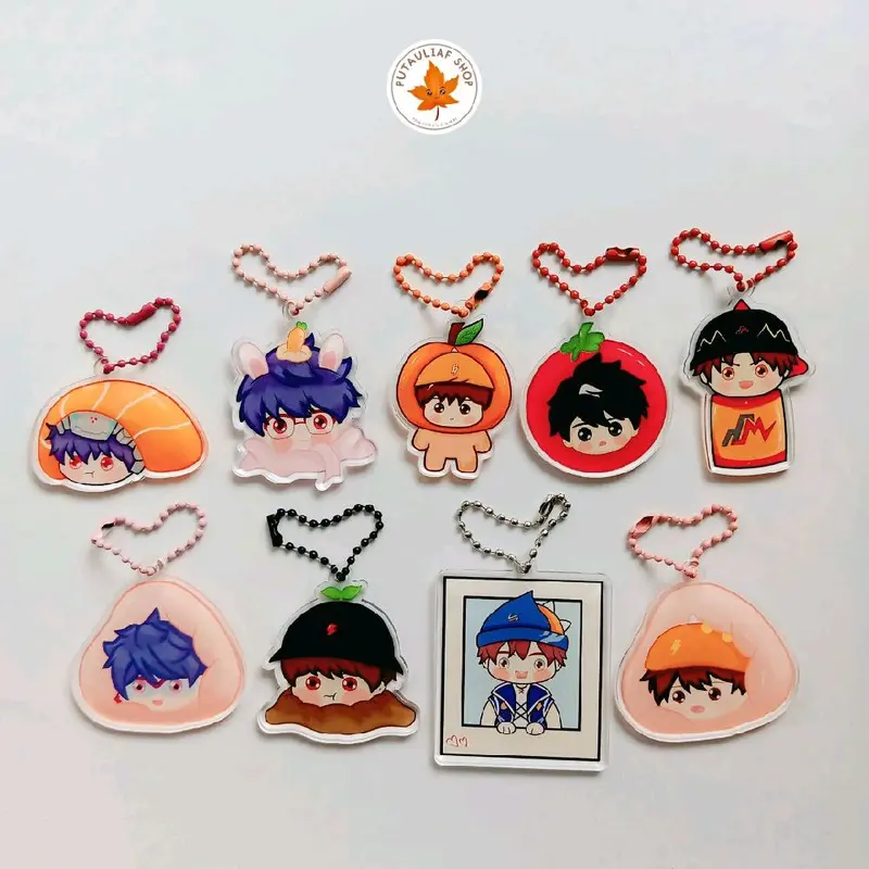 KEYCHAIN AKRILIK BOBOIBOY FANG (GANTUNGAN KUNCI AKRILIK) Ganci 0
