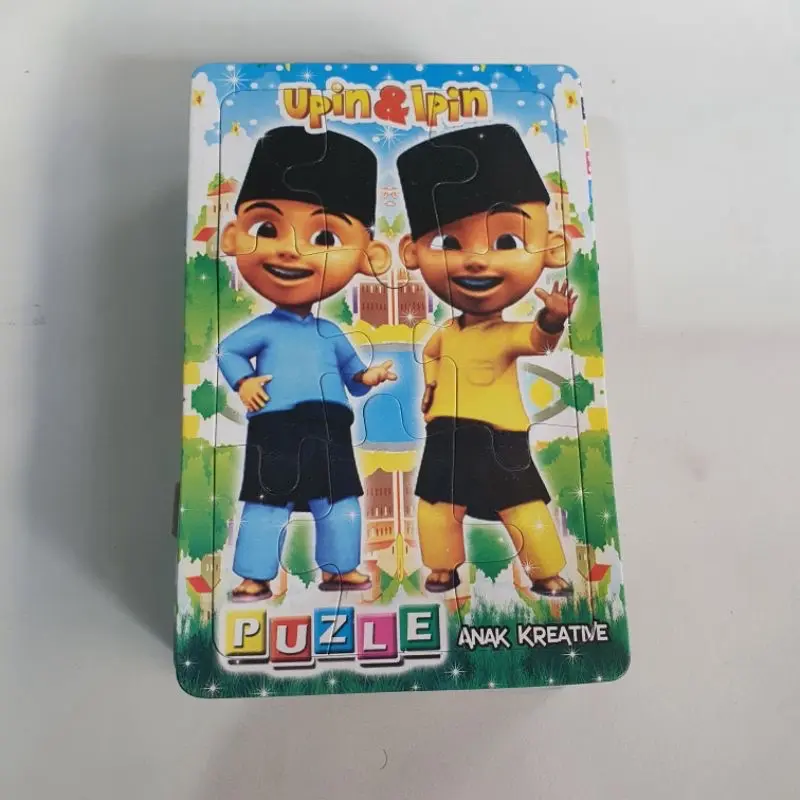 PUZZLE KERTAS BONGKAR PASANG KARAKTER ANAK SERU MAINAN JADUL JAMAN SD 1