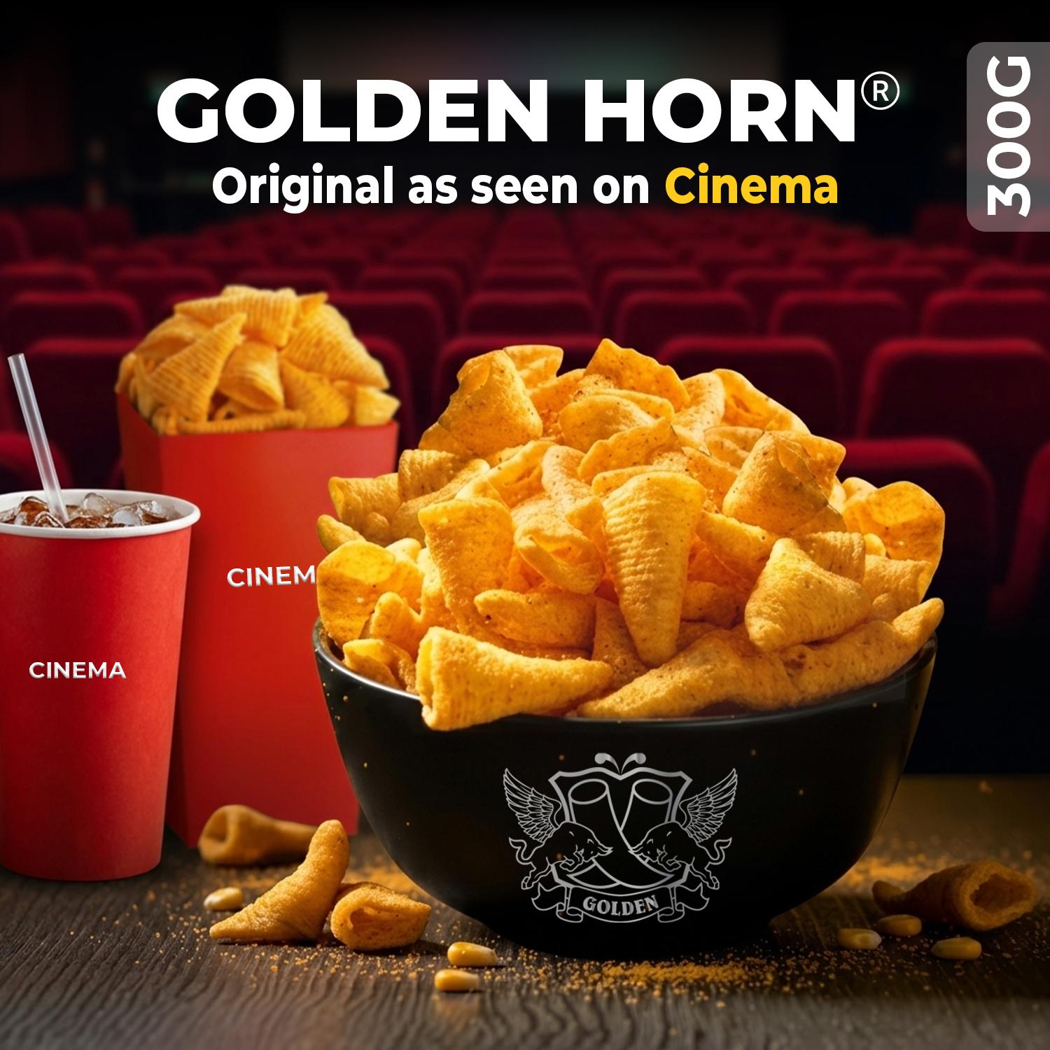 Golden Horn · 300g — AI-retouched serving suggestion