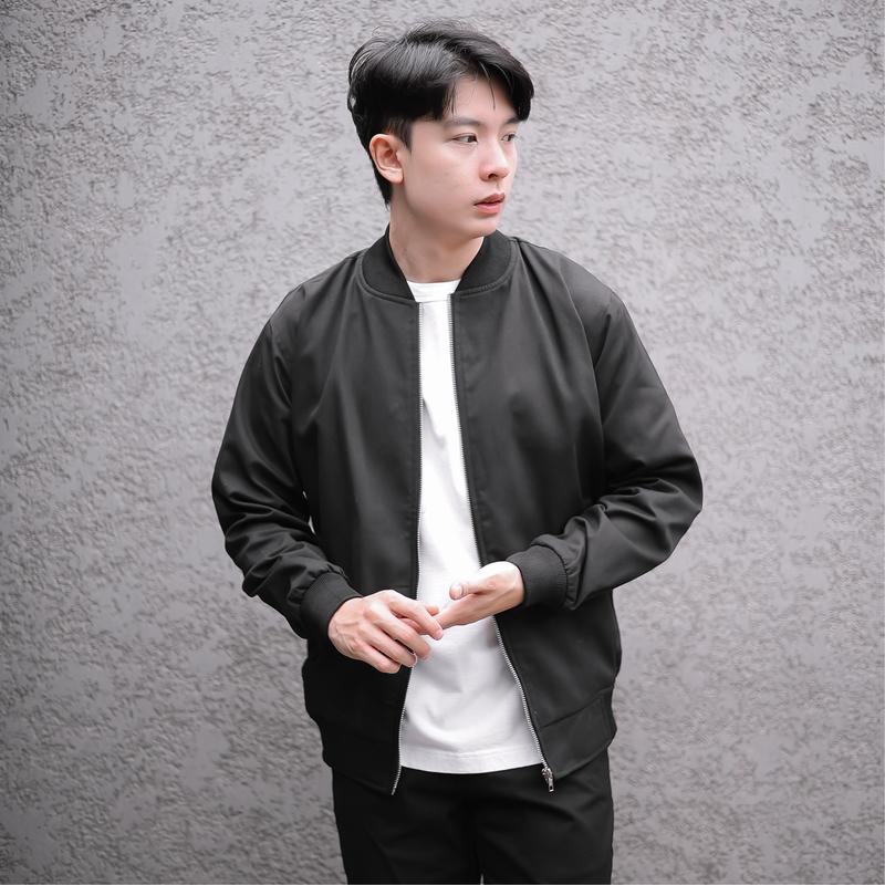 Jaket Bomber Casual Pria | Bomber Jacket Pria | | Jacket Bomber Canvas Pria Original Premium 3