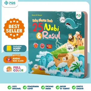 BOARDBOOK BABY STORIES BOOK 25 NABI & RASUL—- buku anak buku bayi buku islami sirah nabi Muhammad