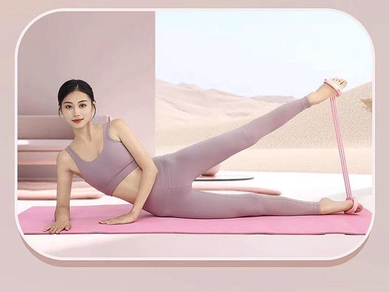 Product Introduction of "6 Levels Adjustable Resistance Bands Set for Home Gym, Full Body Workout with Handles & Ankle Straps" Portable Fitness Equipment for Muscle Training " 25
