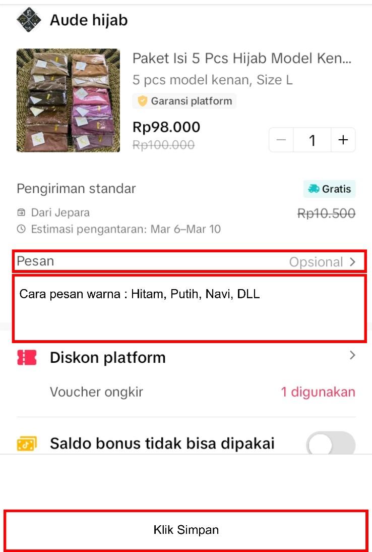 Product Introduction of Paket Isi 5 Pcs Hijab Model Kenan Size L Original By Aude Hijab Muslim Instan Nyaman Standar Kombinasi Kerudung 9