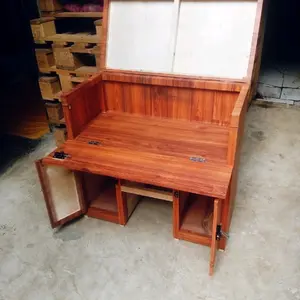 gerobak kopi di sepeda listrik/ motor serba guna gerobak minimalis