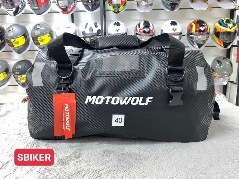 Túi Du Lịch Chống Nước MOTOWOLF - Balo Ràng Xe