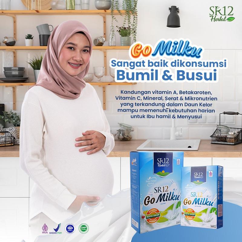 GO MILKU SR12 Rasa Original, Coklat dan Strawberry BPOM Susu Bubuk Etawa 3